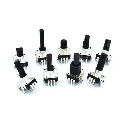El codificador rotatorio audio Comunidad de los Doce de Peaker con el botón 10ohm roscó el buje