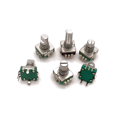 Interruptor rotatorio dual ampliado del codificador 5mA con los botones concéntricos 11m m