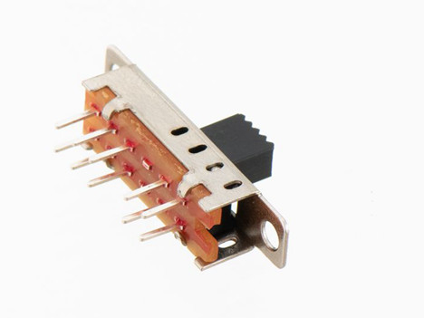 DC 30V encendido de la diapositiva Rohs 0.5A del interruptor que resbala el potenciómetro