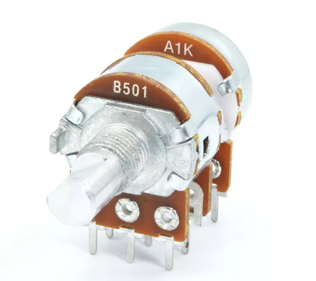 Pin dual 16m m del potenciómetro 6 de 250v A10k