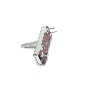 3 potenciómetro del contacto de desplazamiento del atenuador 20m m de la diapositiva del Pin AC300V