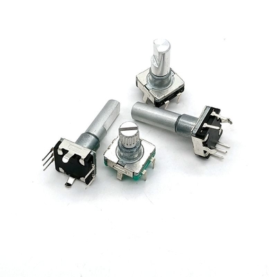codificador rotatorio de 11m m con el interruptor del empuje usado por la adaptación audio