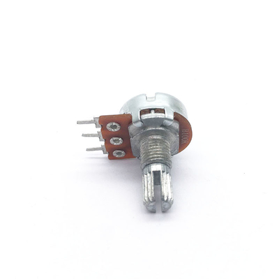 Potenciómetro giratorio WH148, Control de volumen de larga duración, potenciómetro lineal B50K B10K, potenciómetro de película de carbono para Audio