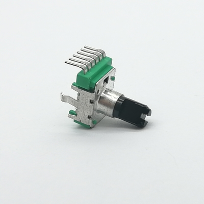 Cuadrilla dual del potenciómetro rotatorio de R1112G 11m m para el equipo de audio