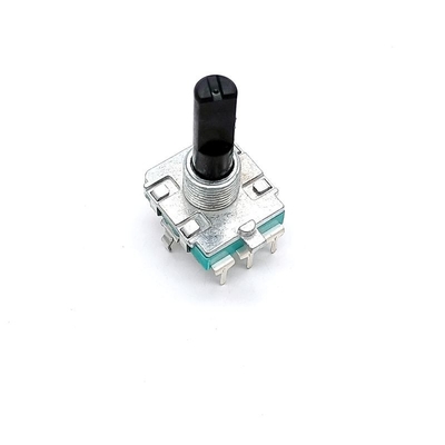Codificador rotatorio dual EC16 de 360 ​​grados de 16 mm con interruptor LED