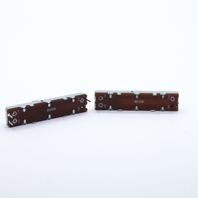 Potenciómetro de la diapositiva de Of del fabricante de China con el potenciómetro linear del potenciómetro 100k del ohmio del viaje 5k 10k del interruptor 30m m