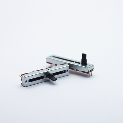 Potenciómetro de la diapositiva de Of del fabricante de China con el potenciómetro linear del potenciómetro 100k del ohmio del viaje 5k 10k del interruptor 30m m