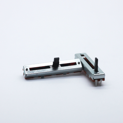 Potenciómetro de la diapositiva de Of del fabricante de China con el potenciómetro linear del potenciómetro 100k del ohmio del viaje 5k 10k del interruptor 30m m