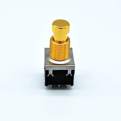 Interruptor del botón de Pin Effect Foot Switch Push del interruptor de pie del pedal del efecto de la guitarra de Of Soft Click 3PDT del fabricante 9