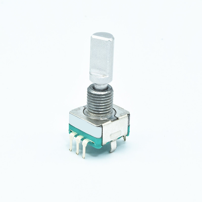 botón rotatorio continuo de la CA del interruptor rotatorio 300V de 11m m con el botón 360 grados