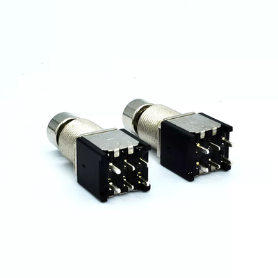 9 el Pin 3pdt pisa fuerte el interruptor 500V para la guitarra eléctrica