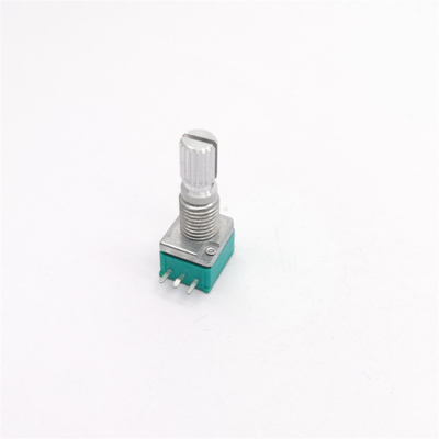 Potenciómetro rotatorio 15m m B10k del ODM con el interruptor para los productos electrónicos