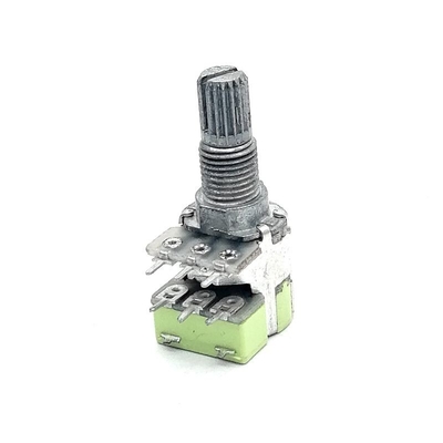 Pin 12m m rotatorio dual del control de volumen de la película de carbono 100k del potenciómetro 6