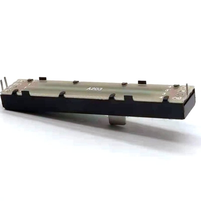 potenciómetro de la película de carbono de los atenuadores 2ohm de 50N 60m m para la tarjeta de sonido