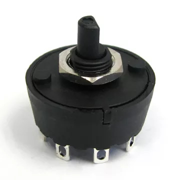 Fan continua del interruptor rotatorio de la manera del interruptor rotatorio 6A 1 poste 12 del Juicer 29m m