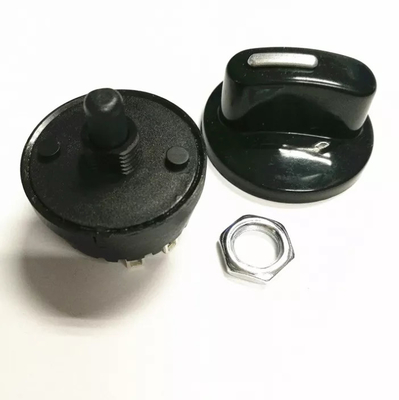 Fan continua del interruptor rotatorio de la manera del interruptor rotatorio 6A 1 poste 12 del Juicer 29m m