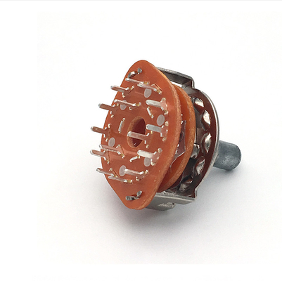 Presidentes continuos multi del interruptor rotatorio del lazo 2p4t Mini Rotary 500ohm