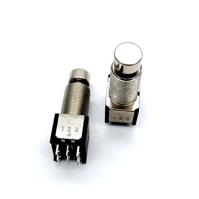 CA 6A 9 Pin Footswitch de la guitarra 125V del pedal del pie del CE 17.1m m