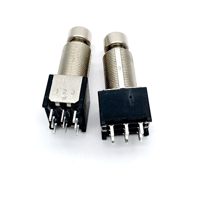 CA 6A 9 Pin Footswitch de la guitarra 125V del pedal del pie del CE 17.1m m