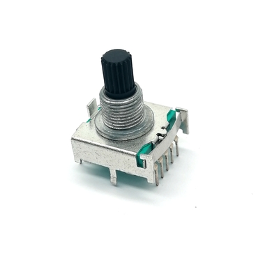 solo poste potenciómetro del registro del interruptor rotatorio 0.3A 100k del tiro del triple de 17m m