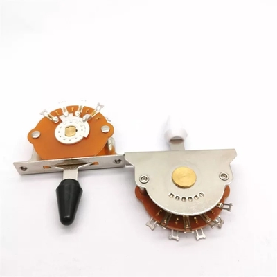 selector de la manera de la CA 5 del interruptor de selector de la guitarra 0.3A 125V para eléctrico