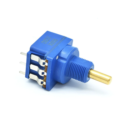 tipo potenciómetro del control de volumen 10A con el interruptor 17m m del empuje
