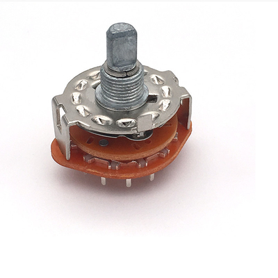 Manera del interruptor rotatorio 100ohm Cts 5 de la posición de DC500V 2 poste 6