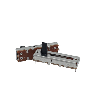 potenciómetro motorizado 35m m de la diapositiva del atenuador AC300V de la diapositiva 5000ohm