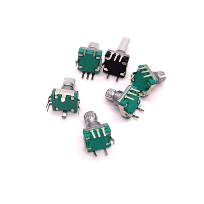Interruptor rotatorio dual ampliado del codificador 5mA con los botones concéntricos 11m m