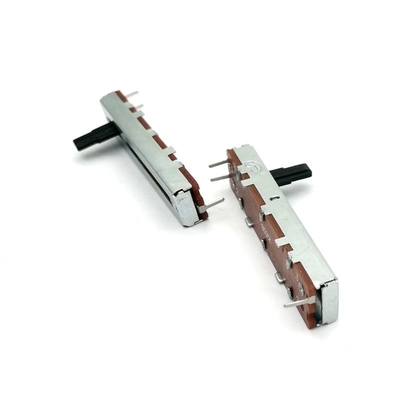 Pin linear dual de la PC del potenciómetro 30m m de la diapositiva del ohmio de 0.05W 10k