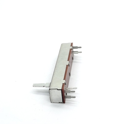 película de carbono del potenciómetro de la diapositiva del atenuador 60m m de la diapositiva del viaje de 100ohm 45m m