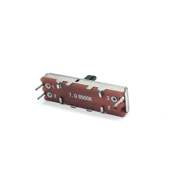 C2031S Mango de metal 20 mm Recorrido 9,5 mm de ancho Utilizado para auriculares y micrófono de consola de sonido