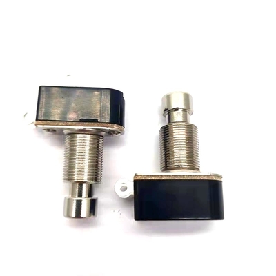 Interruptor de pie de la guitarra de SF13 100ohm DC 500V 2 Pin Toggle Electric Guitar Effector