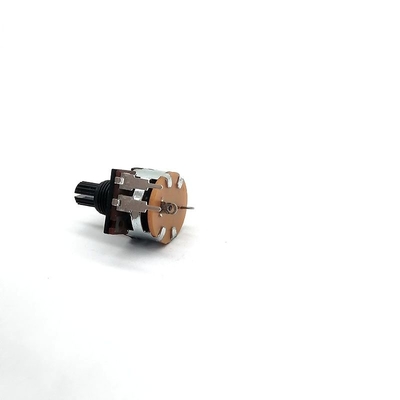 Potenciómetro negro del botón del volumen de 5000ohm 6 Pin Volume Control 0.2W
