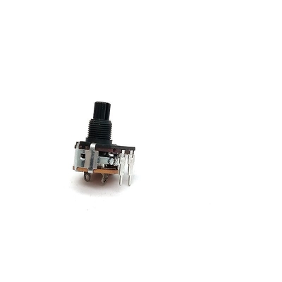 Potenciómetro negro del botón del volumen de 5000ohm 6 Pin Volume Control 0.2W