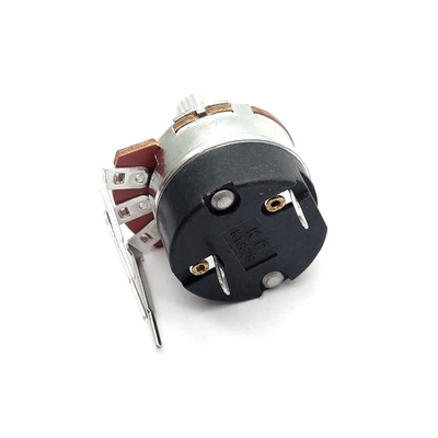 ajuste rotatorio del potenciómetro ROHS Bass Treble Pot Top Finger del interruptor de 24m m