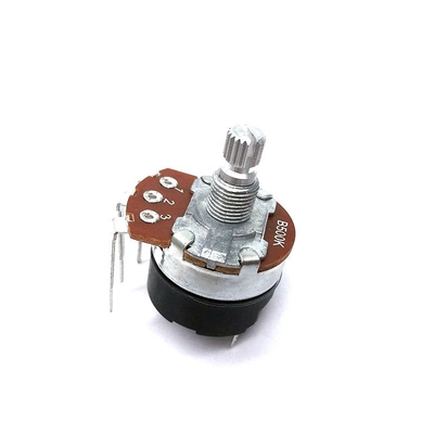 ajuste rotatorio del potenciómetro ROHS Bass Treble Pot Top Finger del interruptor de 24m m