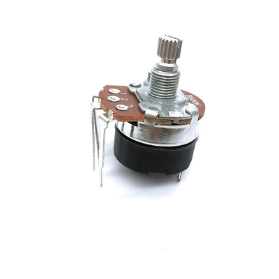 ajuste rotatorio del potenciómetro ROHS Bass Treble Pot Top Finger del interruptor de 24m m