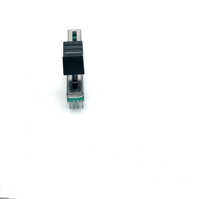 C6044G Mango de metal de 60 mm de recorrido y 8,1 mm de ancho para consola de sonido, auricular y micrófono