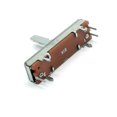 Pote linear de la diapositiva del potenciómetro 100ohm de la diapositiva de TQ 60m m para el mezclador profesional