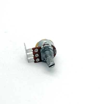 Potenciómetro del amperio de la guitarra del amortiguador 16m m con el interruptor de botón 0.2W