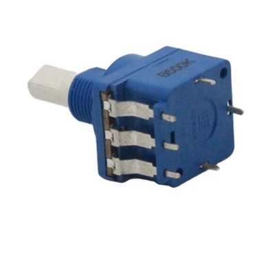 Control de velocidad plástico del potenciómetro del interruptor rotatorio 10000ohm DC 500V
