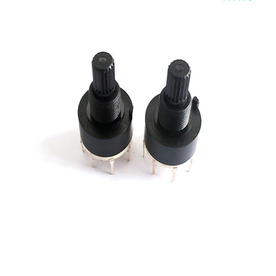 16m m plástico interruptor rotatorio solo poste 0.3A Heater Refrigerator de 8 posiciones