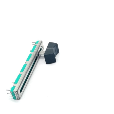 Palanca de Metal personalizada, película de carbono, lineal, 60mm, 10K, potenciómetro deslizante lineal, utilizado para consola de sonido, auriculares y micrófono