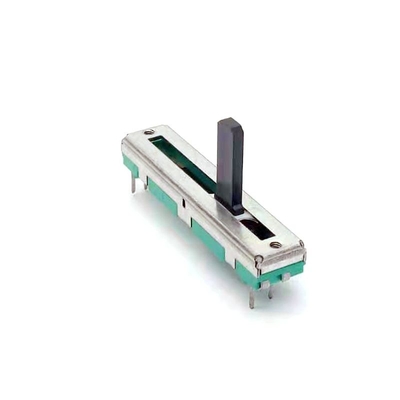 atenuador 6 Pin Mixing Desk Fader Plastic de la diapositiva de los 5k~2M 15m m