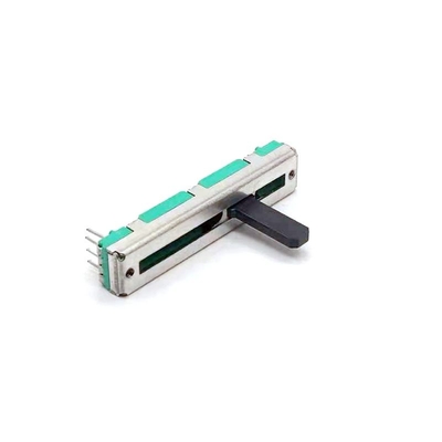 atenuador 6 Pin Mixing Desk Fader Plastic de la diapositiva de los 5k~2M 15m m