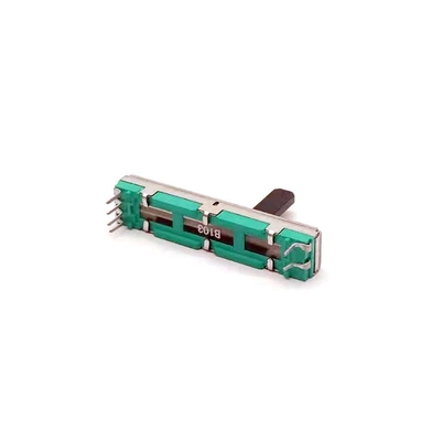 atenuador 6 Pin Mixing Desk Fader Plastic de la diapositiva de los 5k~2M 15m m