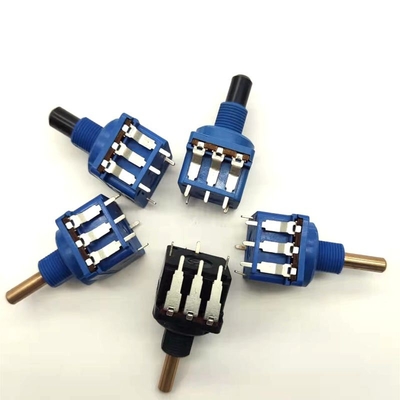 Potenciómetro azul 500k con el interruptor 10A para amortiguar la iluminación