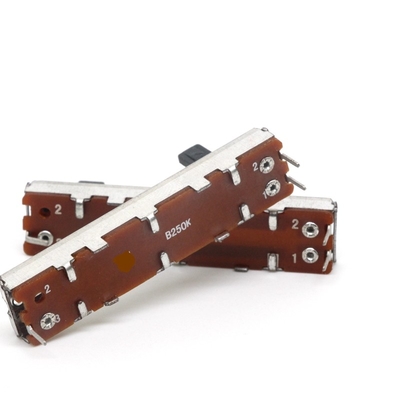 pote linear 0.2W Mini Slide Potentiometer 15000cycles de la diapositiva de 30m m