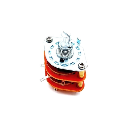 Diámetro 29m m interruptor rotatorio 0.3A de 12 posiciones